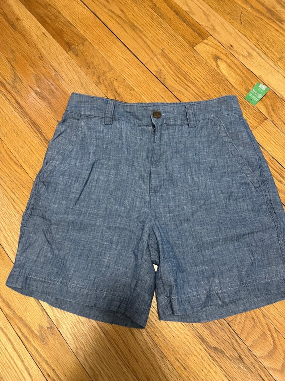 Gap girlfriend 2 new  Blue Chambray Casual Shorts